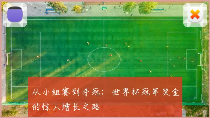 从小组赛到夺冠:世界杯冠军奖金的惊人增长之路